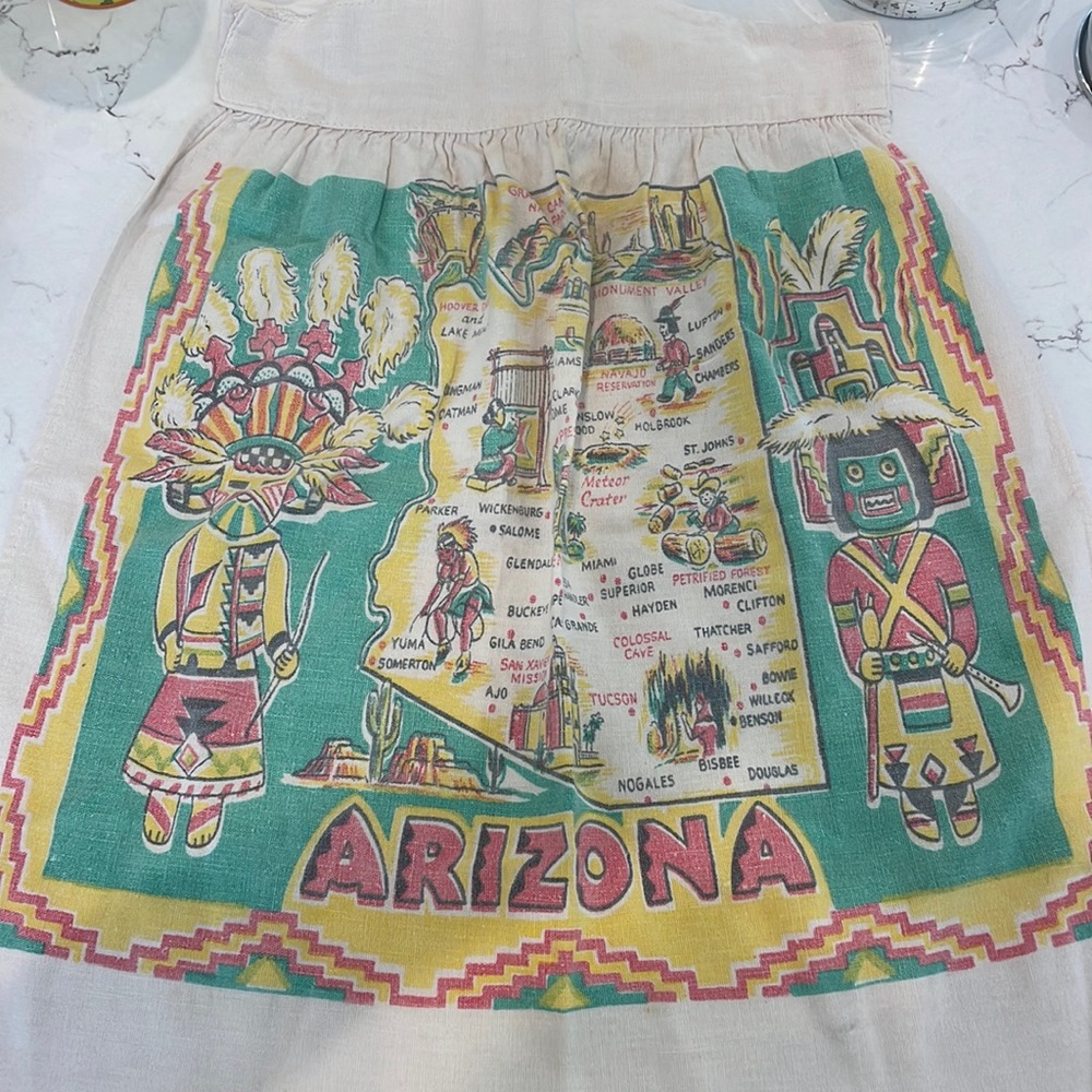 Vintage Arizona waist apron